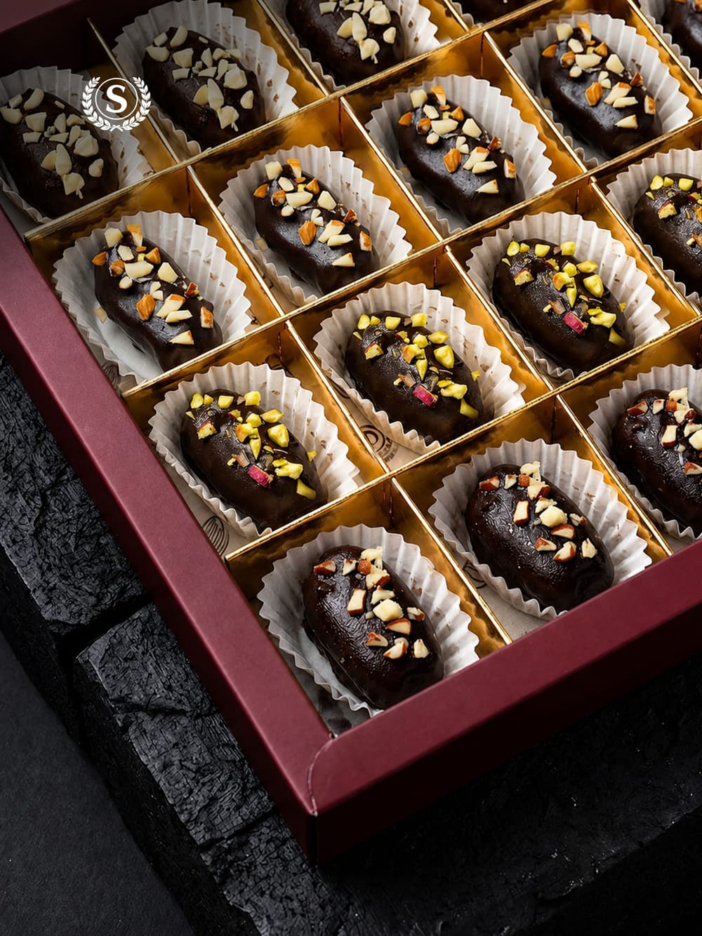 Premium Dark Chocolate Dates Collection - alt view